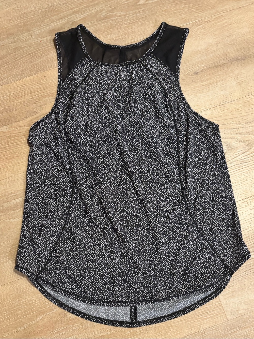 lululemon athletica Black and white design tank